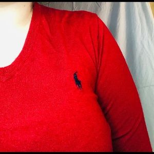 Polo Ralph Lauren Red Sweater
